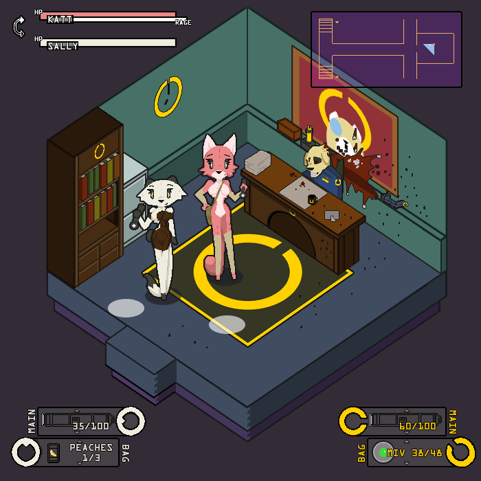 Memory's Threads Page 128 - UI and Idle animation by TiredOrangeCat