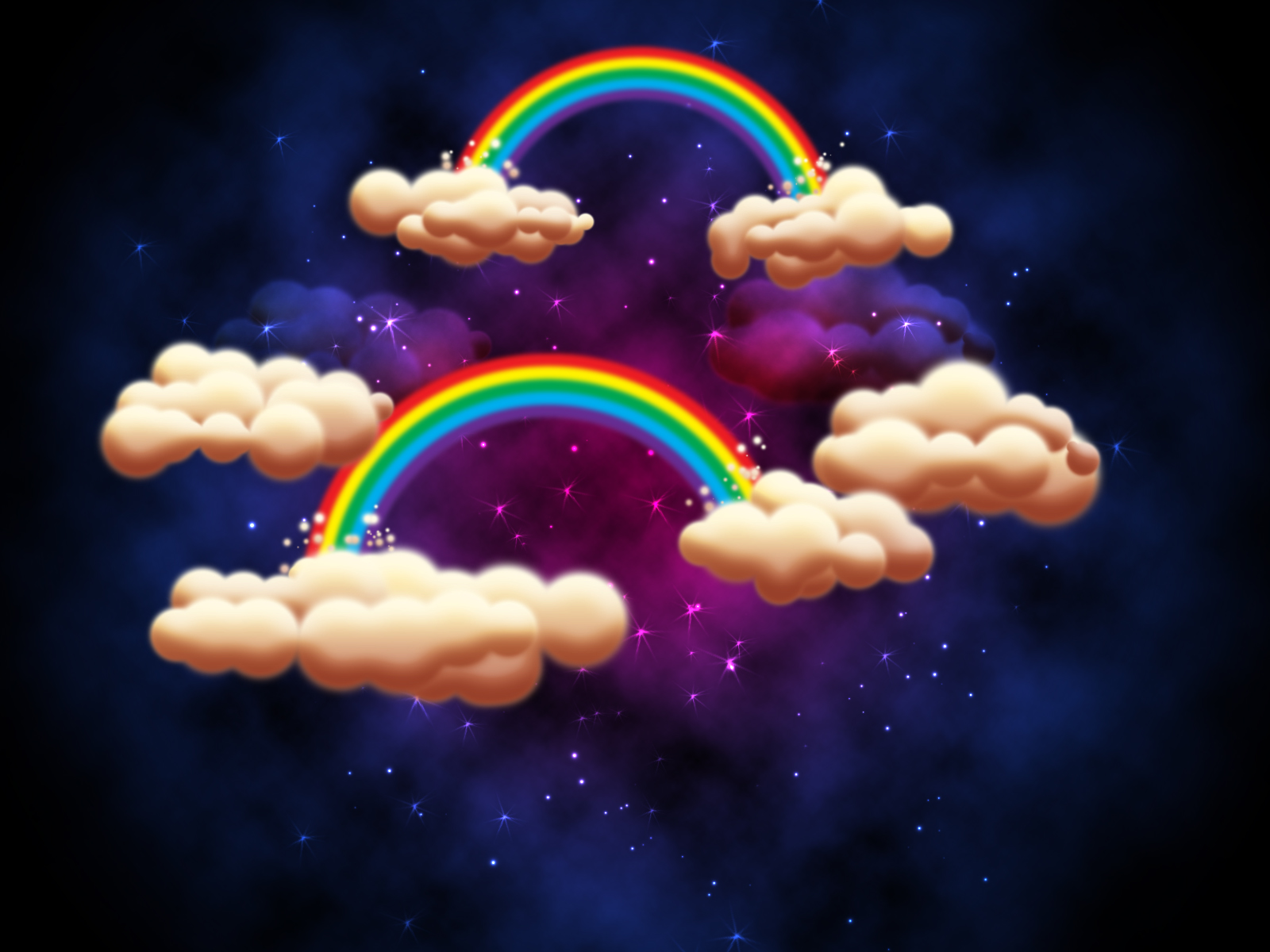 Rainbow Clouds