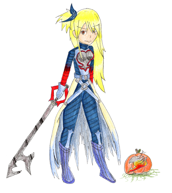 Lucy with a Key blade-Halloween special