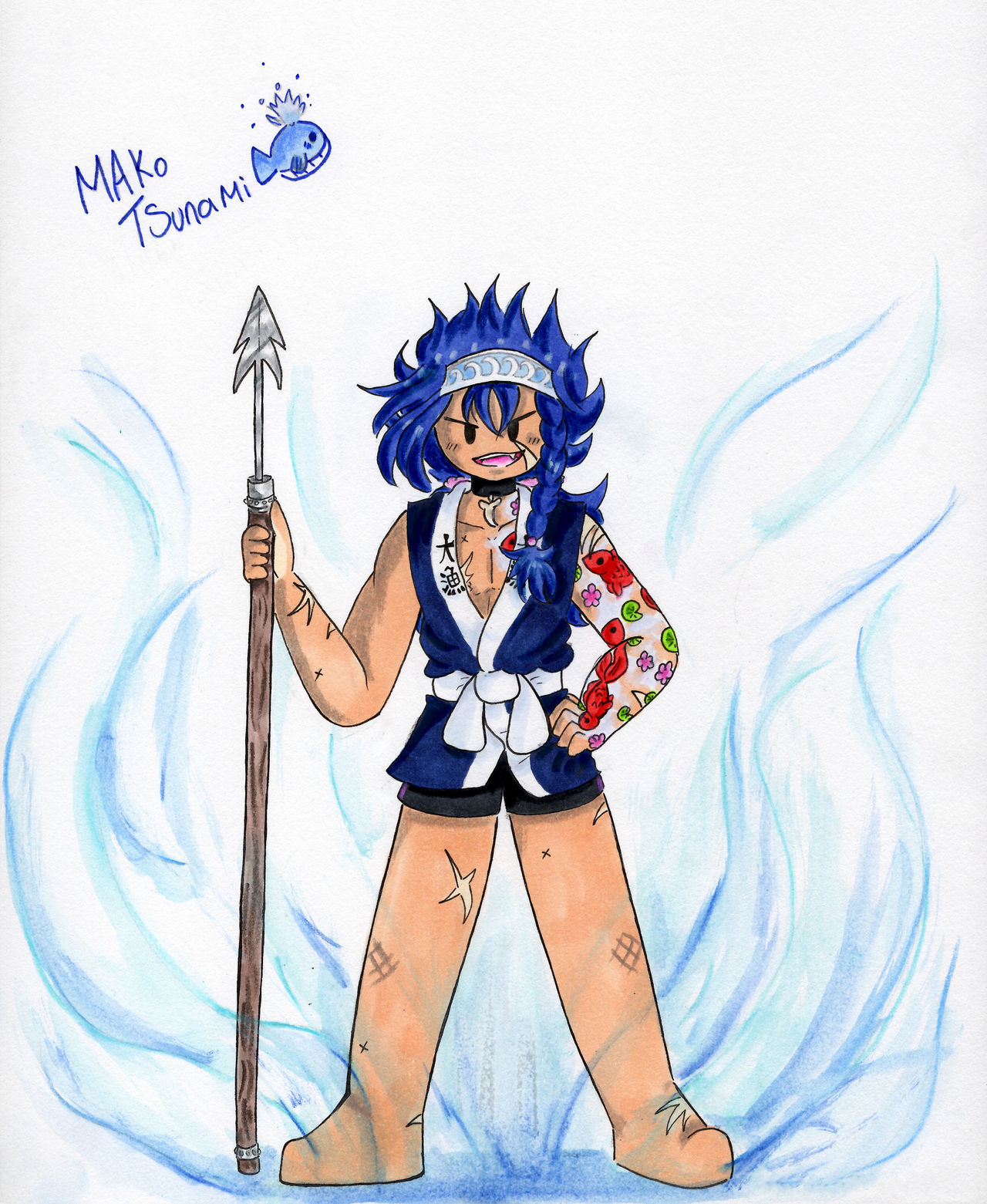 Mako Tsunami on DevilFishShipping DeviantArt