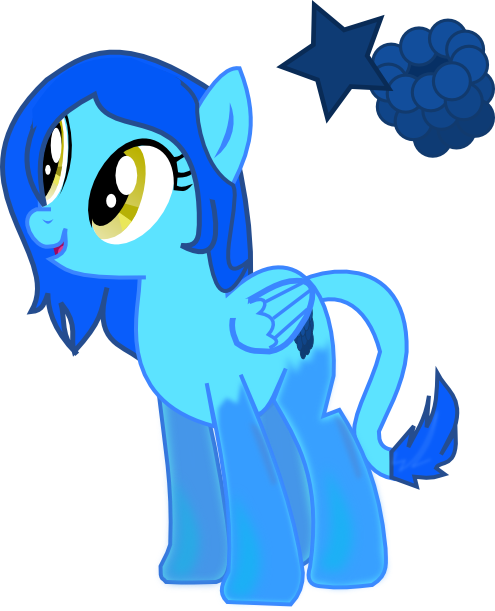 Blue Raspberry Gift by Mimiero on DeviantArt