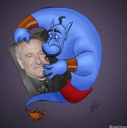For a Special man... Robin Williams by LeleDraw