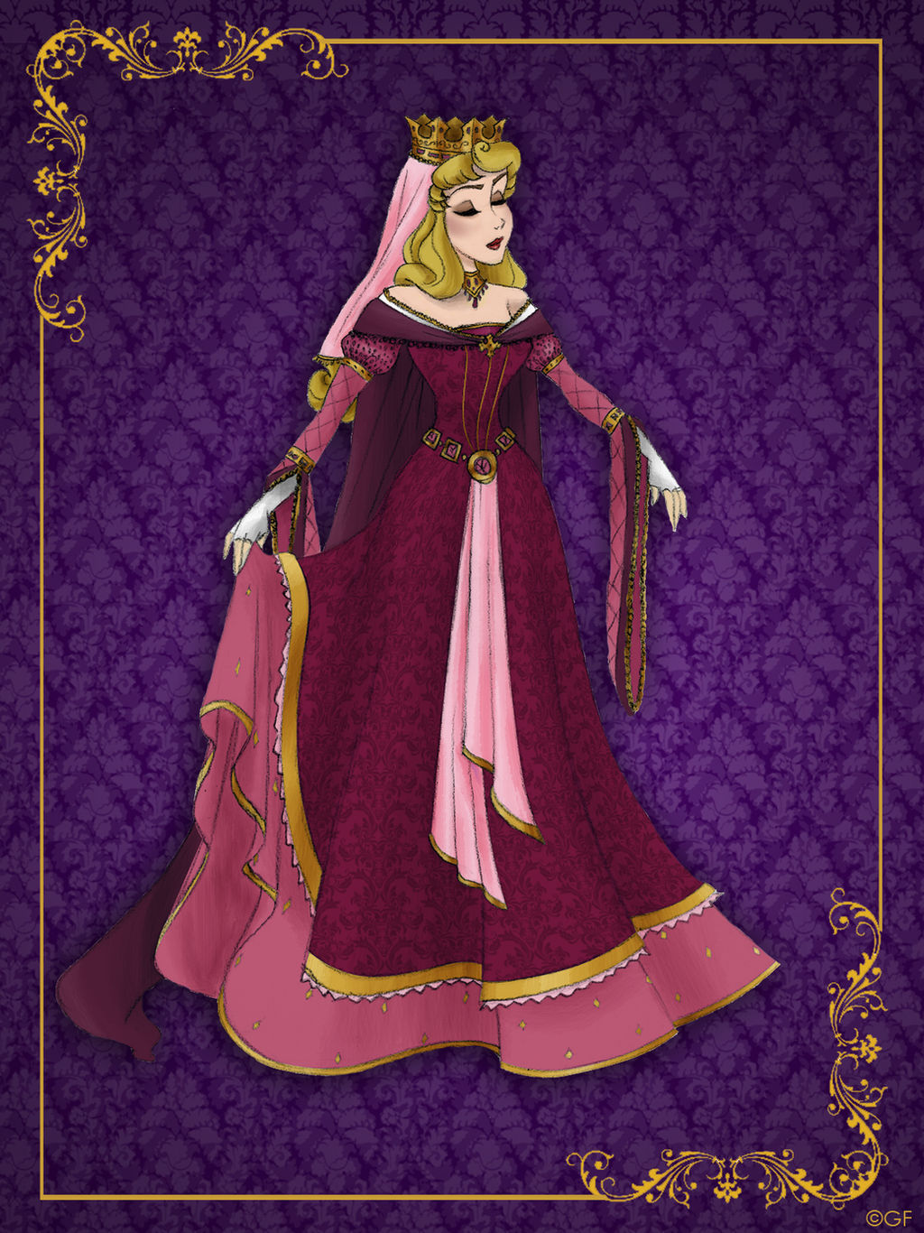 Queen Aurora- Disney Queen designer collection