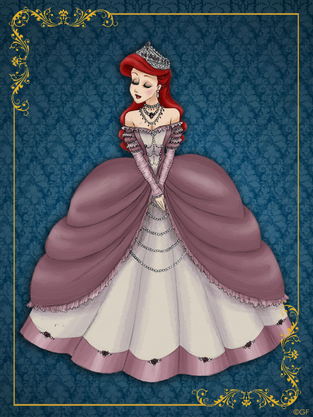 Queen Ariel - Disney Queen designer collection