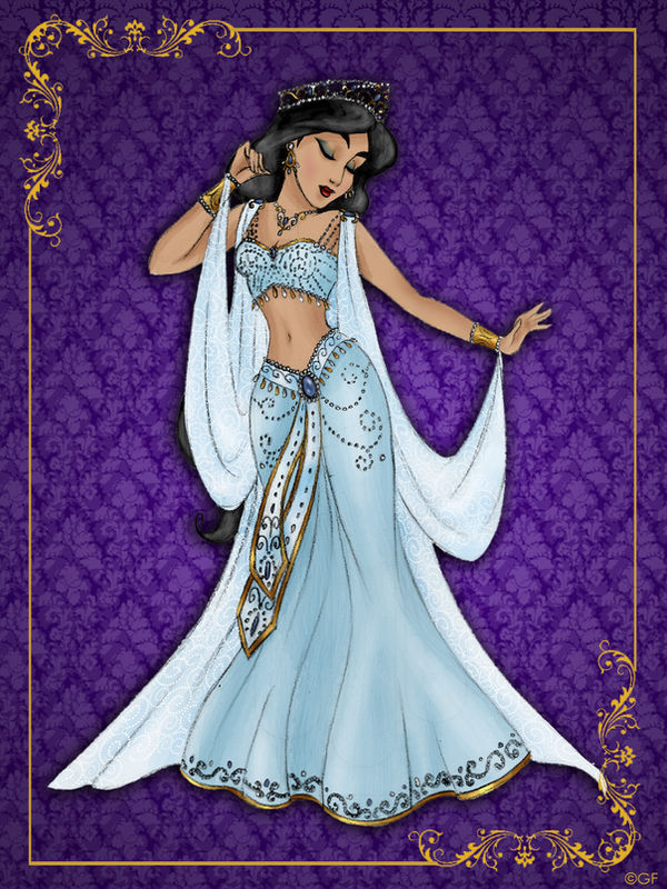 Queen Jasmine- Disney Queen designer collection