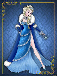Queen Elsa- Disney Queen designer collection