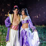 Prince Aladdin and Princess Jasmine Cosplay byGF