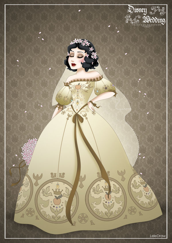 Snowwhite Disney Wedding Princess Designer By Gfantasy92 On