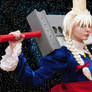 Cloud Strife in Dress cosplay