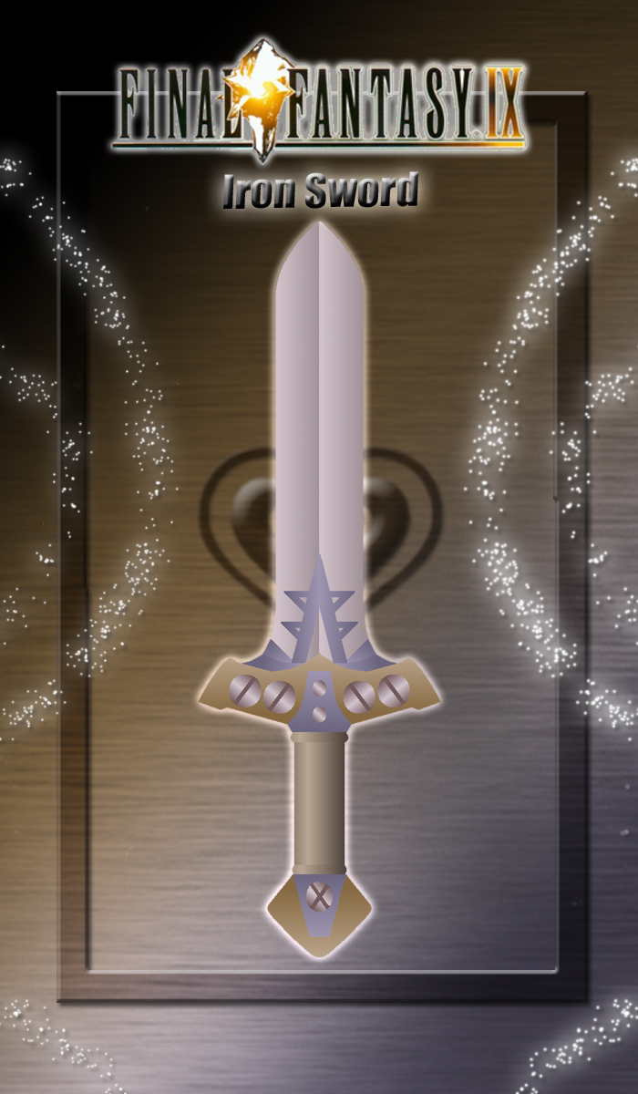 FFIX Sword - Iron Sword -