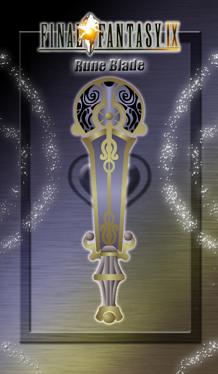 FFIX Sword - Rune Blade - by NexianKeybladeForge on DeviantArt
