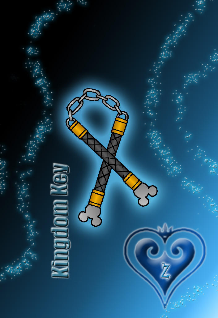 Keychaku - Kingdom Key - by NexianKeybladeForge on DeviantArt