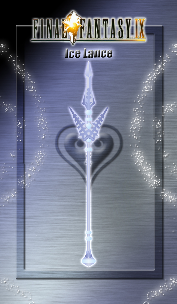 FFIX Spear - Ice Lance - by NexianKeybladeForge on DeviantArt