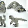 OOAK Poseable Fantasy Art Doll, Griffin