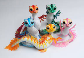 Babywaterdragons, Poseable art dolls