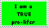 Pro Life Stamp