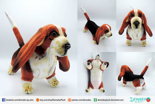 Basset Hound Plush