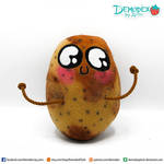 Potato custom plush by DemodexPlush