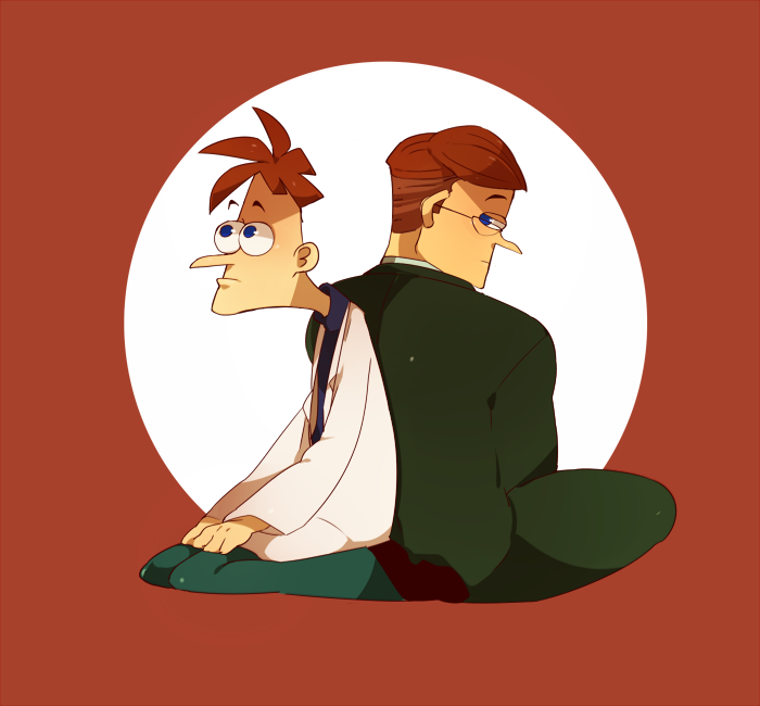 Back-to-back by kadikadikadi on DeviantArt