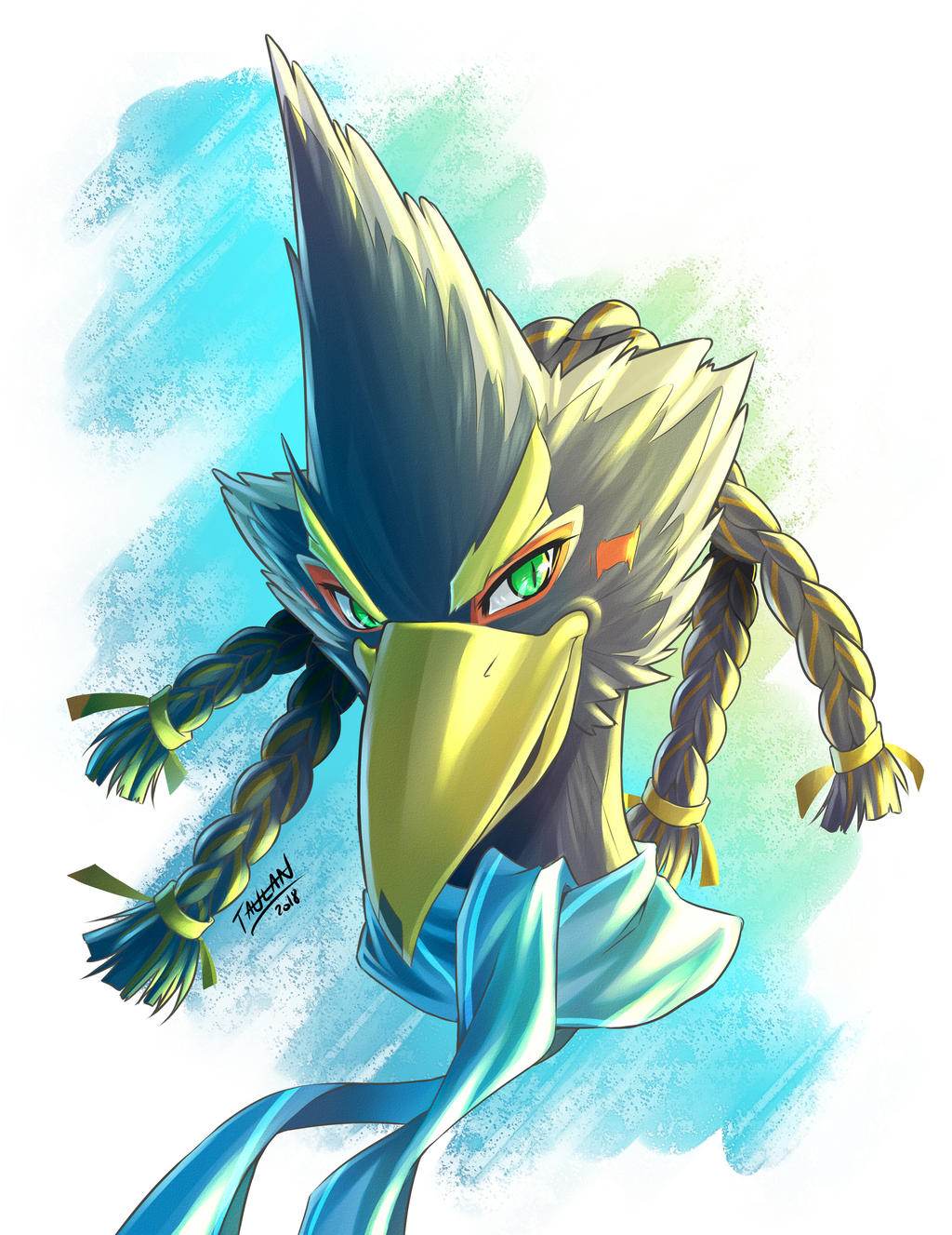 Rito Champion Revali by Taulan-art on DeviantArt