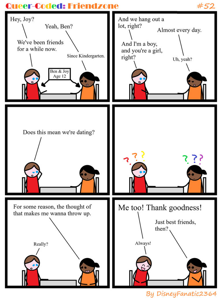Queer-Coded #52: Friendzone by DisneyFanatic2364 on DeviantArt