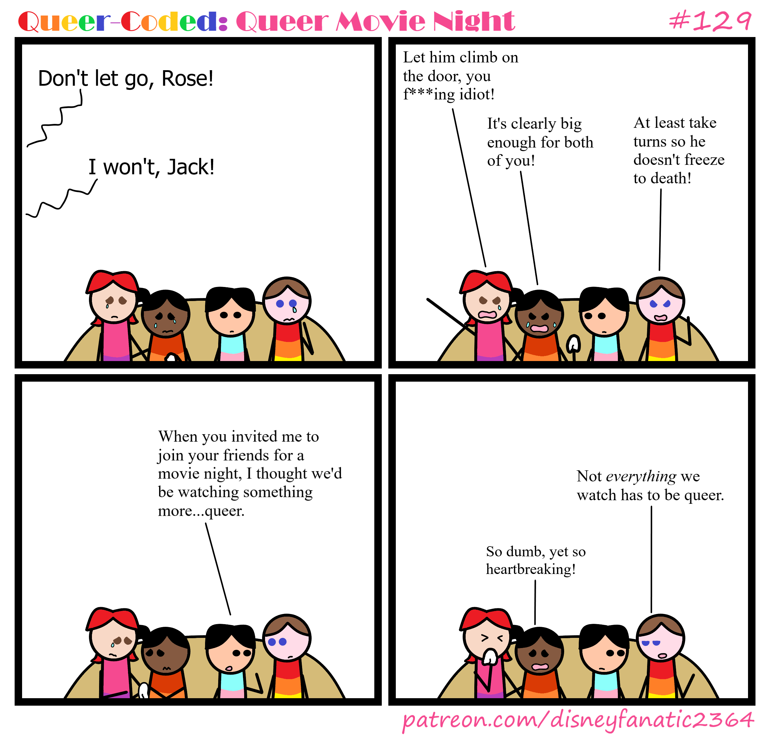 Queer-Coded #129: Queer Movie Night by DisneyFanatic2364 on DeviantArt