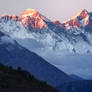 Everest Alpenglow - Nepal