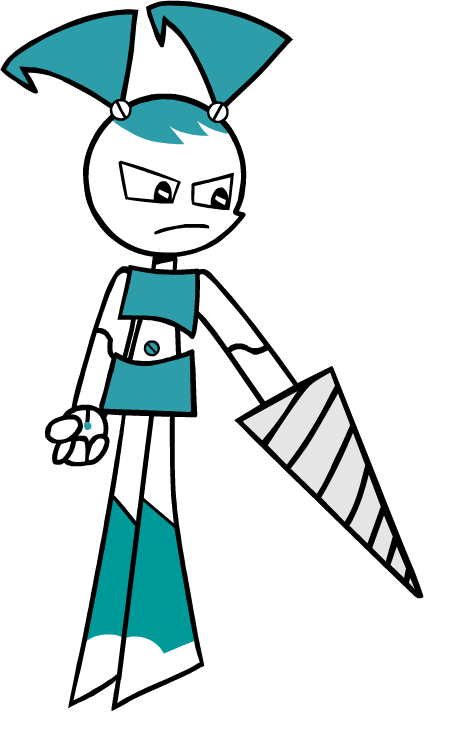 Jenny with drill by TheBillFox on DeviantArt