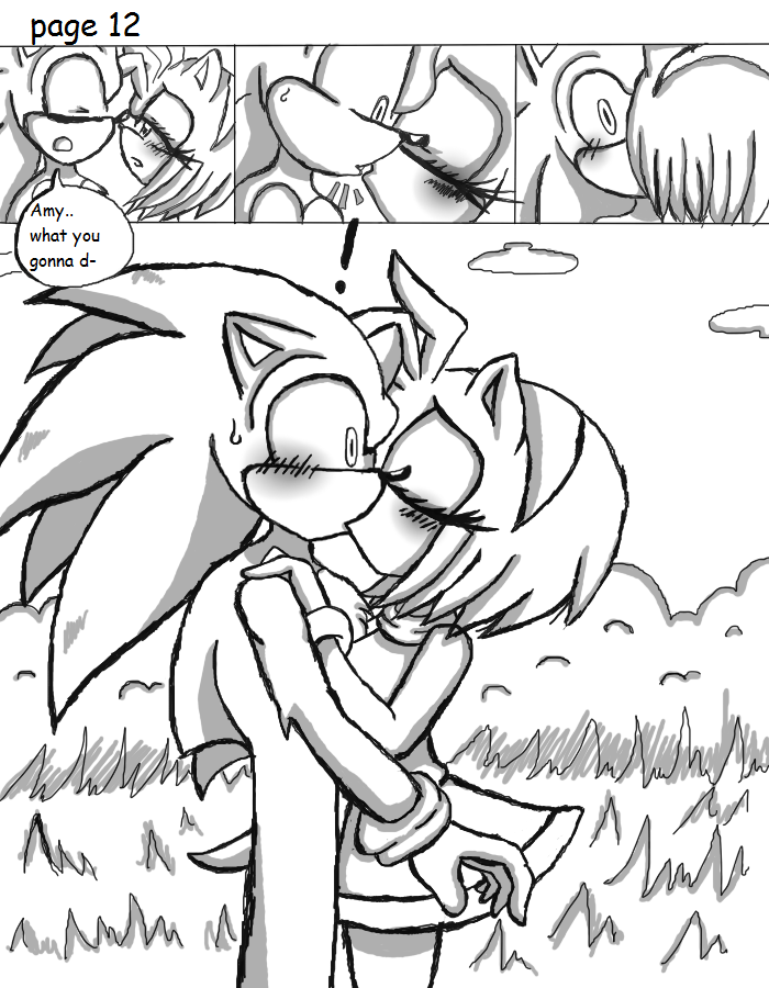 sonamy valentines kiss by Sonicsis on DeviantArt