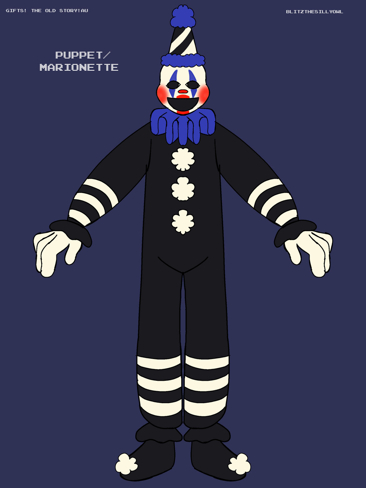 Puppet redesign V2 by BlitzTheSillyOwl on DeviantArt