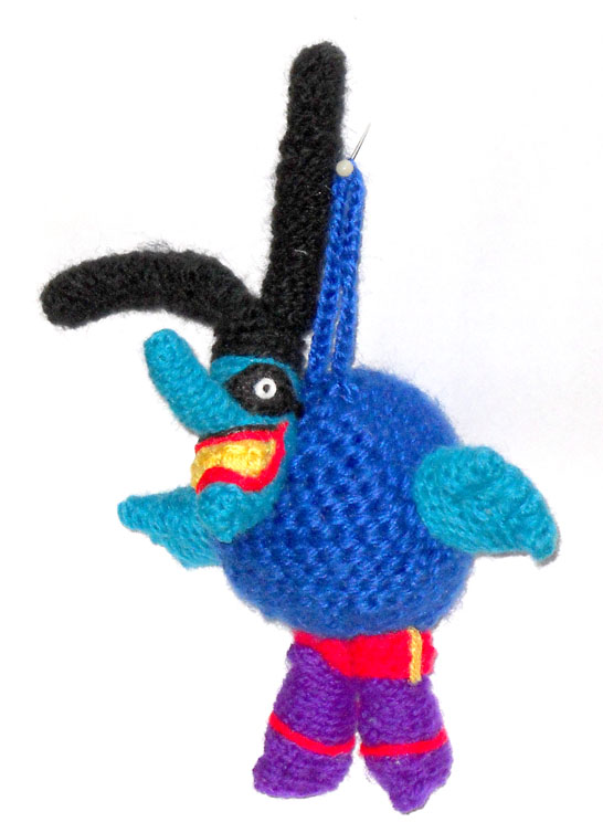 The Beatles Yellow Submarine Blue Meanie Amigurumi