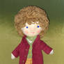 Waldorf inspired Bilbo Baggins Mini Doll