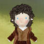 Waldorf inspired Frodo Baggins Mini Doll