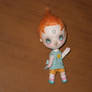 Chibi Pearl mini art doll