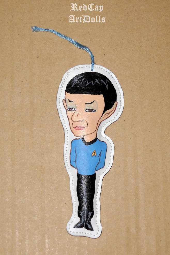 Spock Star Trek inspired Hanging Ornament