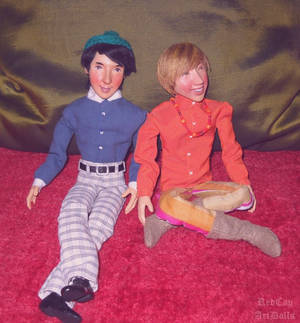 Monkees Mike and Peter