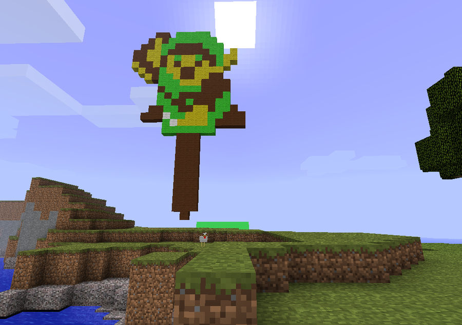 Link in Minecraft by Sturdge666 on DeviantArt