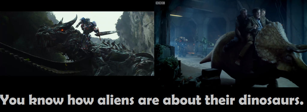 Aliens and Their Dinosaurs