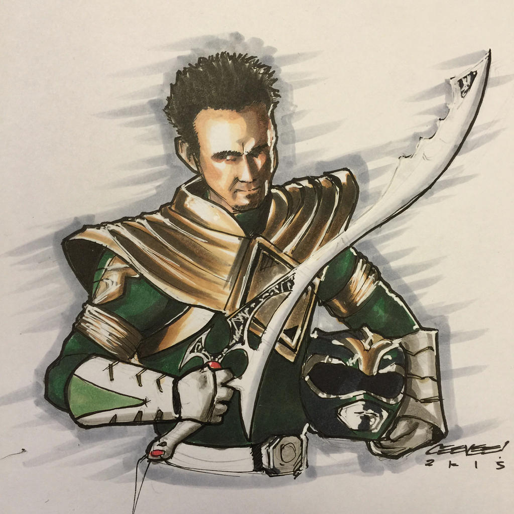 Tommy Oliver - Green Ranger by HiCeeVee on DeviantArt
