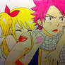 Lucy Heartfilia and Natsu Dragneel