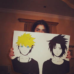 Me, Naruto and Sasuke