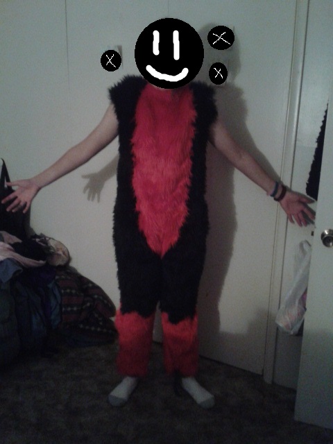 Red Fang costume WIP