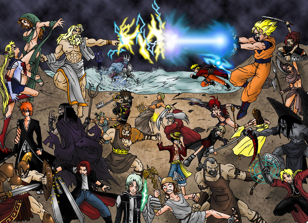 Gods and Heroes by taresh on DeviantArt