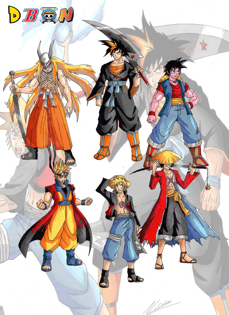 ichigoku naruffy+other fusions by taresh