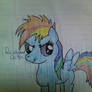 Rainbow Dash as a fillie