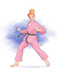 Martial Arts Character 112 - Cute and Capable