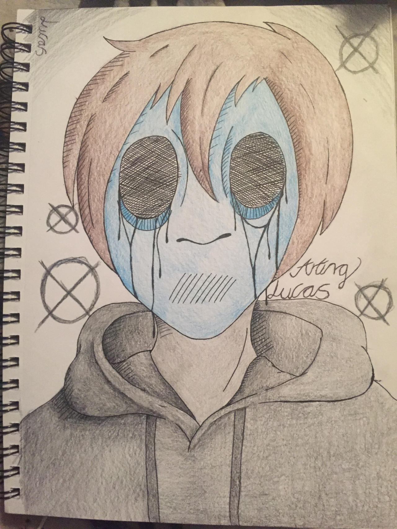 Eyeless Jack Drawing By Lucasarting On Deviantart