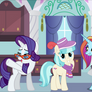 Rarity and Her Assistants