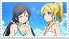 NozoEli (Nozomi x Eli) Stamp by misawafujisaki