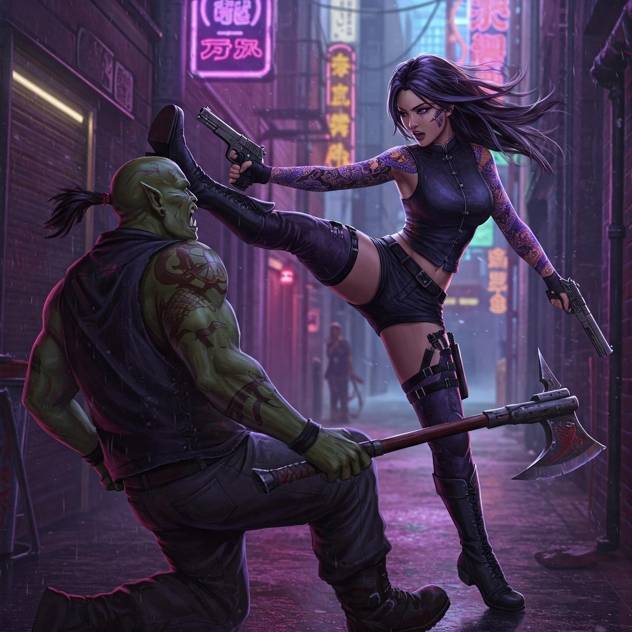 Shadowrun Faun Shadowrun Adept 3 by Ehran-the-Scribe on DeviantArt
